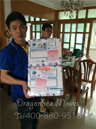 廣州國際搬家到日本，打造免熏蒸木箱保障電子鋼琴的安全